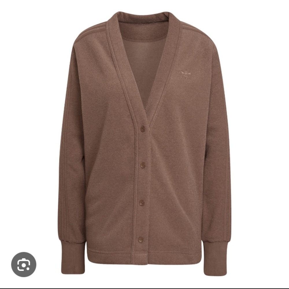 NWT adidas Originals Cardigan Trace Brown